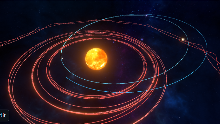 Simulation-of-Universal-Gravitation